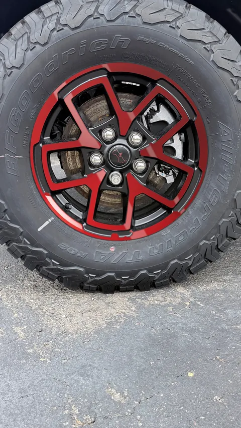 Jeep: Lime Green and more: Candy Red
