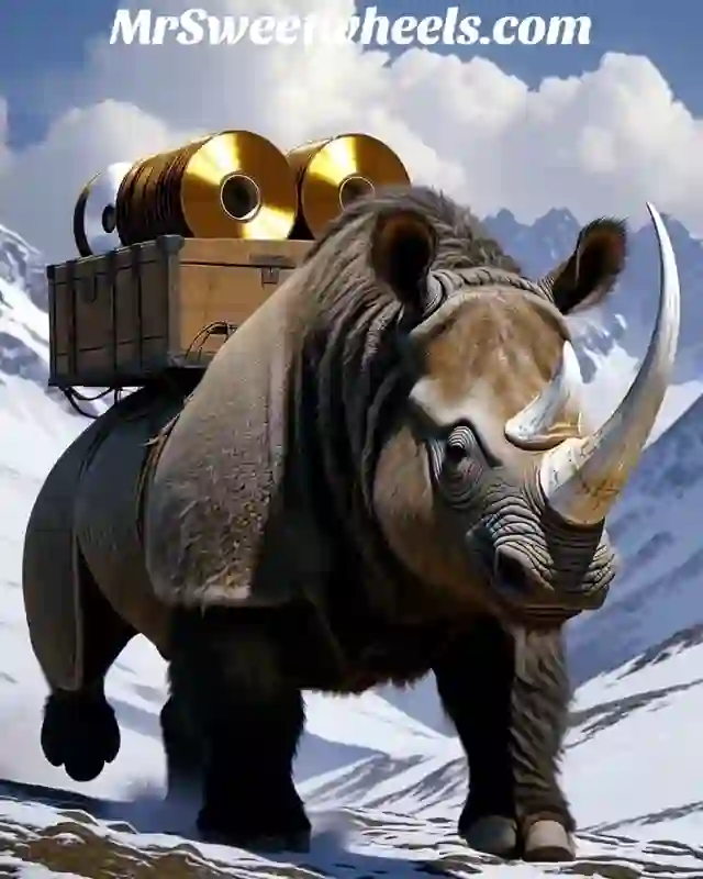 Vinyl rhino concept film
