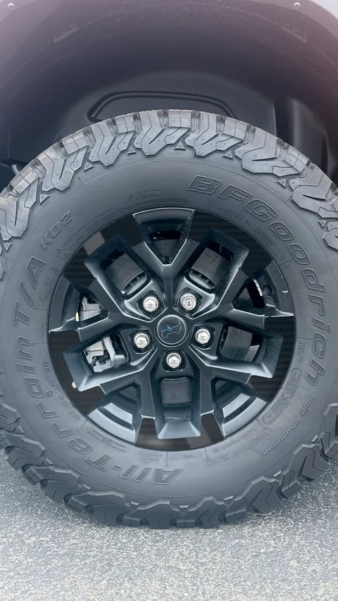 Rubicon wheel: pick a finish: Carbon-fiber faces