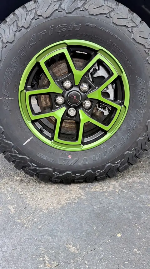 Jeep — Lime Green — Full — star + ring
