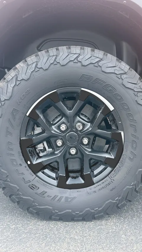 Rubicon wheel — three more directions — Carbon-weave faces